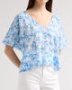 Ro's Garden Women's Salem Floral Cotton Top - 4