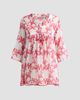 Ro's Garden Women's Seychelles Floral Cotton Short Tunic - 1