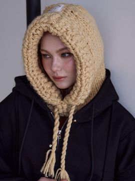 Rosefrantz Handmade Wool Acrylic Balaclava [Buttery Yellow]