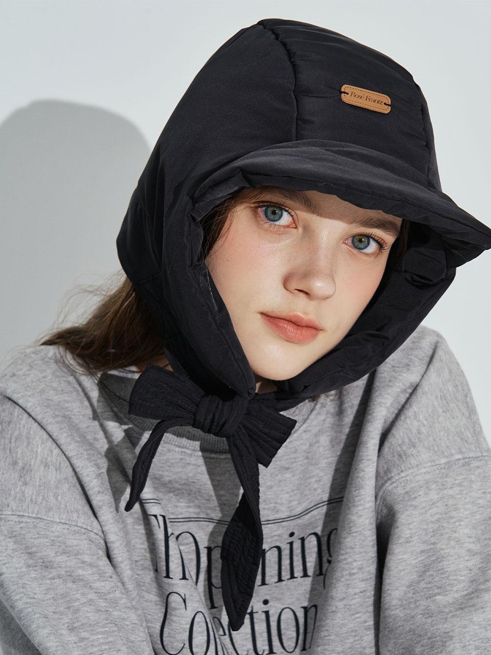 Rosefrantz Padded Quilted Adjustable Balaclava [black]