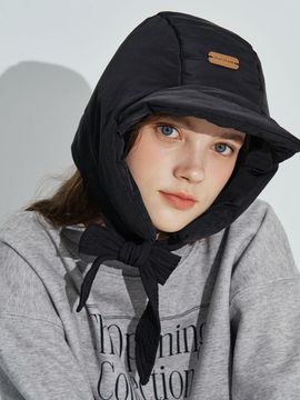 Rosefrantz Padded Quilted Adjustable Balaclava [black]