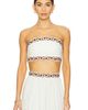 Rosewater House Rosewater House Carnation Crop Top - 1