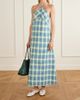 ROSIE ASSOULIN Call Me Maybe checked woven cotton maxi dress - 2