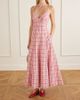 ROSIE ASSOULIN Checked jersey maxi dress - 2