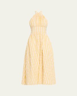 Rosie Assoulin - Women's Golden Afternoon Floral Midi-Dress