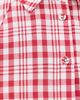 Rosie Assoulin Rosie Assoulin A-Line Mini Shirt Dress Red Plaid - 6