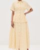 Rosie Assoulin Rosie Assoulin Boogie Woogie Bugle Boy Dress Yellow - 3