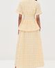 Rosie Assoulin Rosie Assoulin Boogie Woogie Bugle Boy Dress Yellow - 4