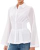 Rosie Assoulin Rosie Assoulin Boogie Woogie Bugle Boy Top White - 1