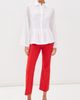 Rosie Assoulin Rosie Assoulin Boogie Woogie Bugle Boy Top White - 5