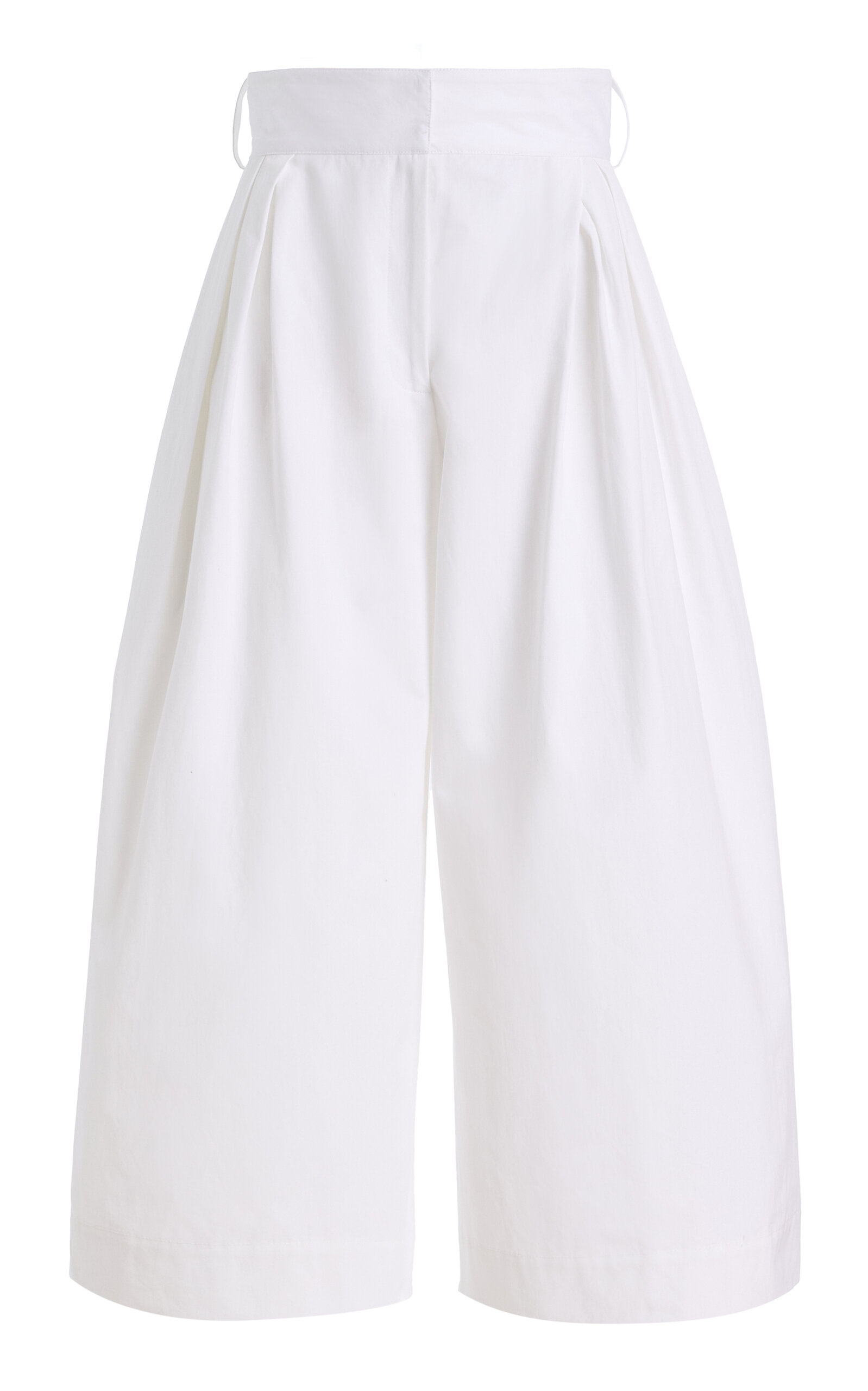 Rosie Assoulin Rosie Assoulin Culotte Cotton Poplin Pants