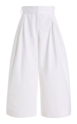 Rosie Assoulin Rosie Assoulin Culotte Cotton Poplin Pants