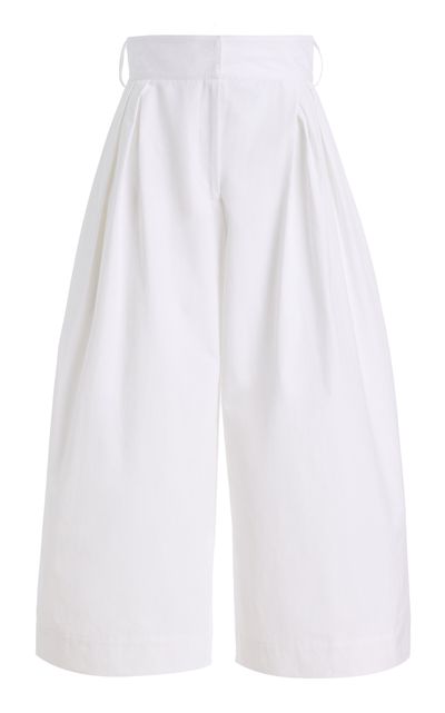 Rosie Assoulin Rosie Assoulin Culotte Cotton Poplin Pants