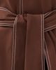 Rosie Assoulin Rosie Assoulin Don't Get Sash-y Top Chocolate - 6
