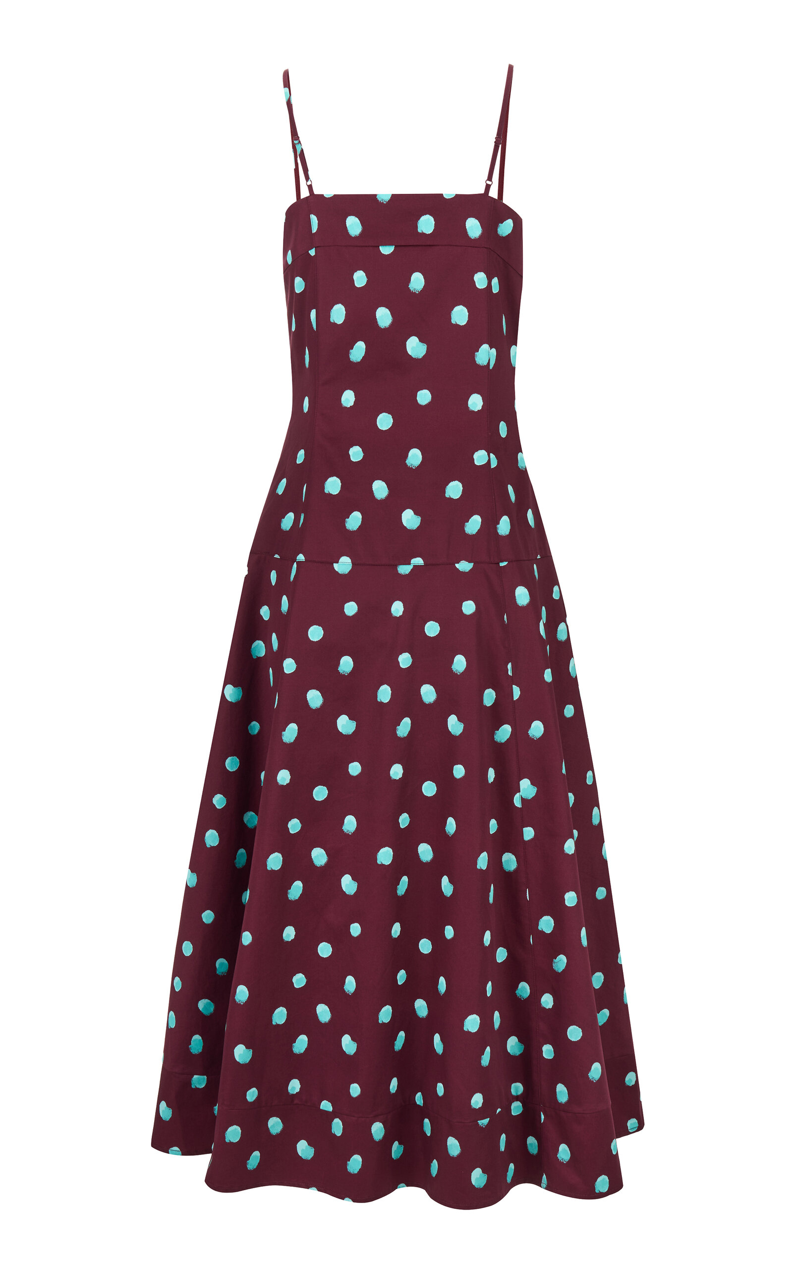 Rosie Assoulin Rosie Assoulin Drop Me a Note Cotton Dress