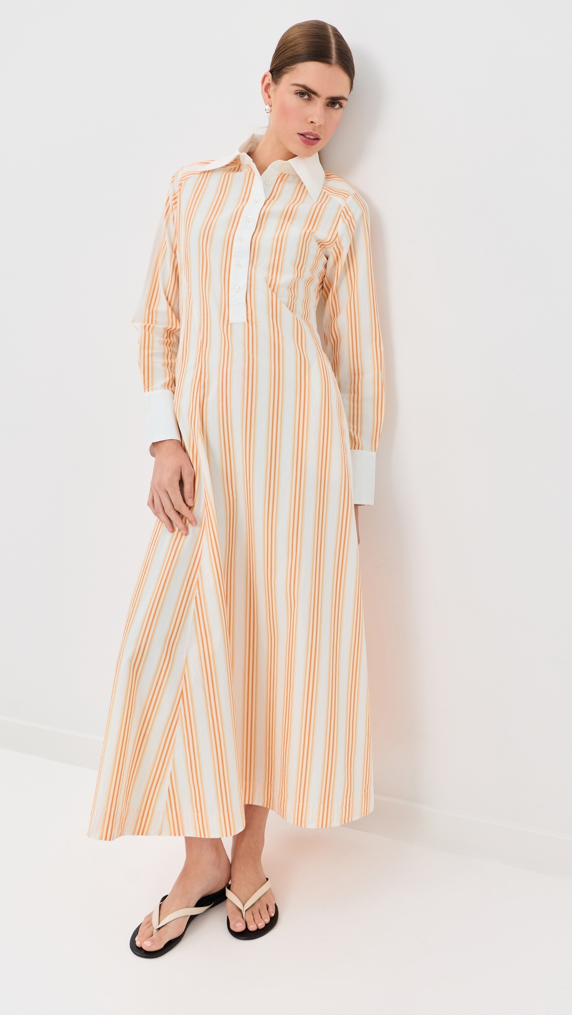 chinese dress ladies Toad & Co Marley Tiered Long Sleeve Dress - Chive Sketch Print
