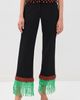 Rosie Assoulin Rosie Assoulin Macrame Pizzants Pants Black - 2
