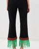 Rosie Assoulin Rosie Assoulin Macrame Pizzants Pants Black - 3