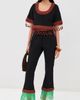 Rosie Assoulin Rosie Assoulin Macrame Pizzants Pants Black - 5