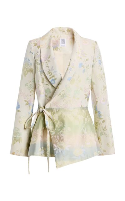 Rosie Assoulin Rosie Assoulin Rapt Attention Jacquard Blazer