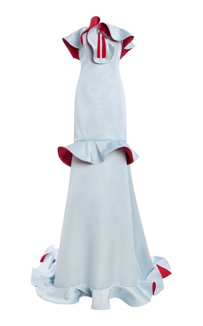 Rosie Assoulin Rosie Assoulin Snapdragon Satin Gown