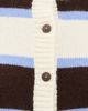 Rosie Assoulin Rosie Assoulin Striped Cardigan Brown/Cream - 6