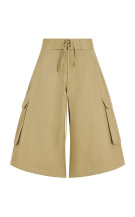 Rosie Assoulin Rosie Assoulin Surf Cotton KneeLength Shorts