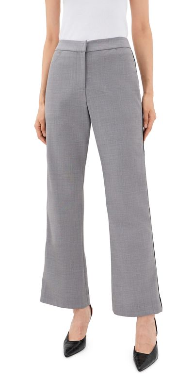 Rosie Assoulin Rosie Assoulin Tuxedo Pizzants Pants Light Grey