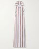 ROSIE ASSOULIN Take It Or Sleeveless poplin midi dress - 1