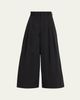Rosie Assoulin Wide-Leg Cotton Double-Pleat Pants - 1
