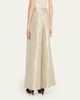 Rosie Assoulin Wide-Leg Metallic Double-Pleat Pants - 3