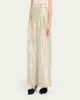 Rosie Assoulin Wide-Leg Metallic Double-Pleat Pants - 4