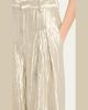 Rosie Assoulin Wide-Leg Metallic Double-Pleat Pants - 5