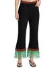 Rosie Assoulin Women's Macrame Pizzants Pants - 3