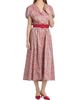 Rosie Assoulin Women's Wind At Your Back Plaid Silk-Blend Midi-Dress - 3