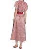 Rosie Assoulin Women's Wind At Your Back Plaid Silk-Blend Midi-Dress - 5