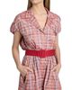 Rosie Assoulin Women's Wind At Your Back Plaid Silk-Blend Midi-Dress - 6