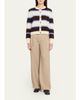 Rosie Assoulin Wool-Cashmere Striped Cardigan - 2