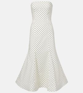 banana midi dress Banana Republic Black Floral Sleeveless Midi Dress