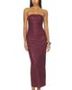 ROTATE ROTATE Beaded Maxi Tube Dress - 1