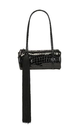 ROTATE ROTATE Croco Barrel Bag