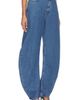 ROTATE ROTATE Draped Barrel Leg Jeans - 2