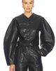 ROTATE ROTATE Fitted Leather Jacket - 1