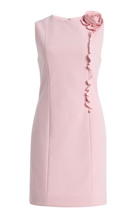 ROTATE ROTATE Flower Crepe Mini Dress