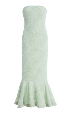 ROTATE ROTATE Flower Mesh Flounce Dress