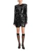 Rotate Rotate Long Sleeve Sequin Mini Dress - 1