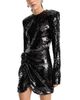Rotate Rotate Long Sleeve Sequin Mini Dress - 2