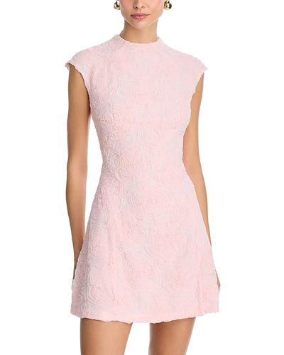Rotate Rotate Mesh Mini Dress