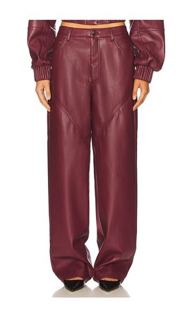 ROTATE ROTATE Mid Waisted Piping Pant