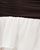 ROTATE ROTATE Mini Ruched Long Sleeve Dress Chicory Coffee Comb - 6
